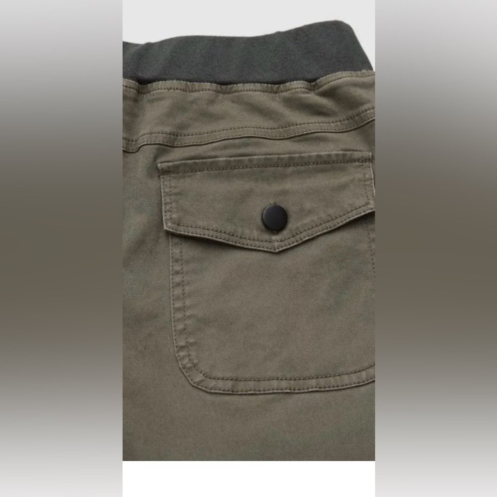 Flamingals Solid Seam Detail Drawstring Mid Rise Straight Leg Pants XL NWT - Picture 7 of 11
